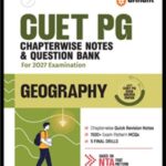 Arihant CUET PG Geography Chapterwise Notes and Question Bank 2027