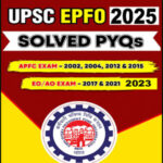 EPFO Solved PYQ 2025 by Edutap English Medium