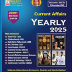 Speedy Current Affairs Yearly English Medium 2025