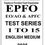 EPFO  Full Mock 1 To 15 Test Series Officers Add UPSC English Medium 2025