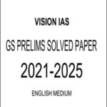 GS Prelims Solved Paper 2011-2015- Vision IAS English Medium