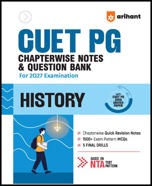 Arihant CUET PG History Chapterwise Notes and Question Bank 2027