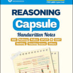 Reasoning Capsule English Medium-Arihant 2025