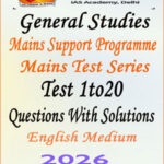 Vajiram and Ravi Mains Test Series 2026