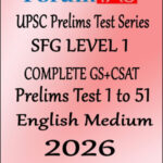 Forum Ias Prelims SFG Test Series Level 1 English Medium 2026 Printed Material