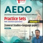 AEDO Practice SetsTarkash Volume-1 (BCW) English Medium