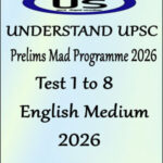 UnderstandUPSC Prelims Test 2026 | MAD Test (E)