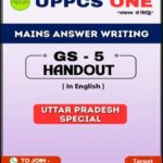 UPPCS Mains Answer Writing GS-5 Handouts English Medium