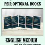 Pavneet Singh PSIR Optional Books UNIQUE Publication (E)