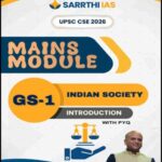 Sarrthi IAS Indian Society Mains Module MMP Notes 2026 ENG Medium