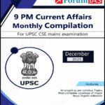 Forum IAS 9 PM Compilation For The Month Of December 2025 English Medium