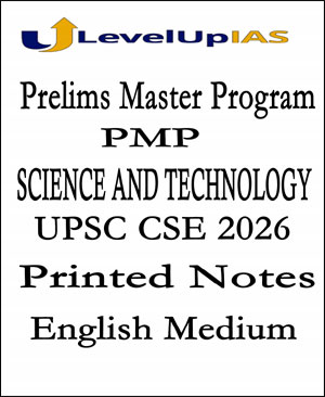 Prelims Master Program PMP Science and Technology  Levelup IAS 2026