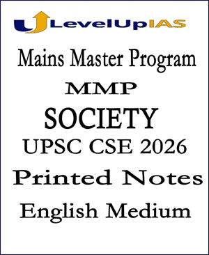 Mains Master Program MMP Society Levelup IAS 2026