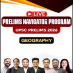 Sarrthi IAS Prelims Navigator Program Geography ENG Medium