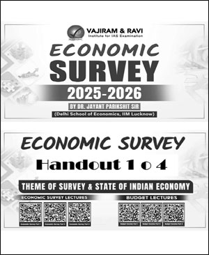 Economic Survey Handout -1 to 4 Vajiram and Ravi  2026-27 ENG