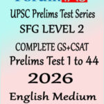 Forum Ias Prelims SFG Test Series Level 2 English Medium 2026 Printed Material