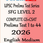 Forum Ias Prelims SFG Test Series Level 2 English Medium 2026 Printed Material