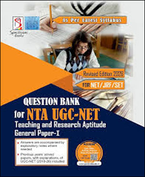 Question Bank for NTA UGC- NET Teaching and Research Aptitude GS 1  Spectrum English
