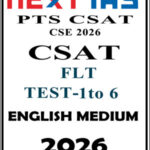 Prelims Csat Full Lenght Test 1 to 6 Next Ias English Medium 2026