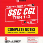 SSC-CGL Tier 1 and 2 Exam 2026 Arihant Complete Notes English
