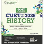History GoTo Guide for CUET (UG) 2026  Disha Publication English