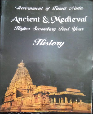 Ancient and Medieval Higher Secondary  Government of TamilNadu  First Year  History  English
