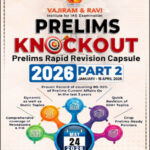 Vajiram and Ravi Prelims Knockout Quick Rivision Part-2 2026 Printed ENG Medium