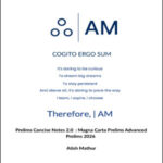 Atish Mathur Magna Carta Prelims Advanced  Prelims Concise Notes  2026  Prelims