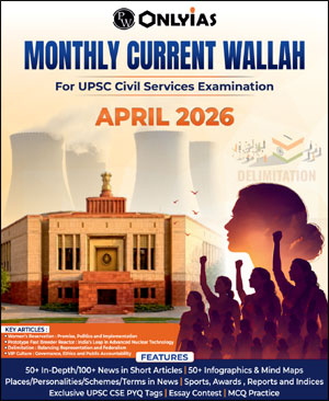PWOnly Ias Monthly Magazine Current Affairs April 2026 ENG Medium