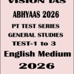 Vision IAS Prelims Abhyaas Test Serie 2026 English Medium