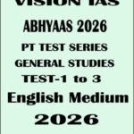 Vision IAS Prelims Abhyaas Test Serie 2026 English Medium