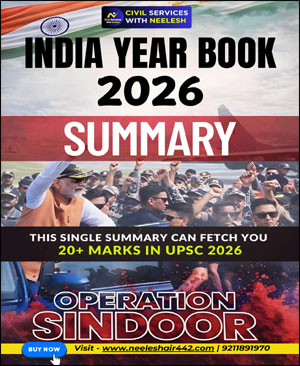 Neelesh Sir India Year Book Summary 2026 English Medium