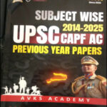 AVKS Academy UPSC CAPF AC 2026 PAPER – 1 BOOK ENG