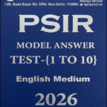 Shubhra Ranjan PSIR Model Answer Test  1 to 10 Eng 2026 Printed Notes