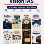 Vision IAS Complete Value Added Material 2026 | 8 Books Combo for UPSC Mains | English Medium Printed Notes