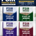 UPSC PSIR Optional Printed Notes Combo | Complete Paper 1 And Paper 2 | Part A And Part B | Arvind Shah