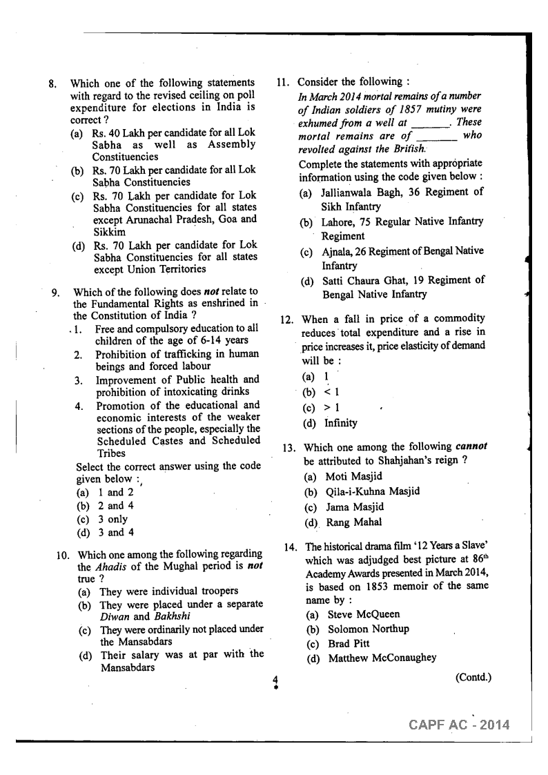 CAPF GS OFFICIAL PAPER 2014-2025 ENG MEDIUM_Page4