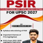 Sarrthi IAS PSIR PYQ Decoded & Topic Micro Listing for UPSC 2027 | Vivek Waghmare (E)