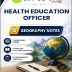 UPPCS One Health Education Officer Geography Notes | UPPSC Study Material (E)