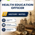 UPPCS One Health Education Officer History Notes | UPPSC Study Material (E)