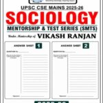 Triumph IAS Sociology Mentorship & Test Series (SMTS) Answer Sheets 1–2 2025–26 | UPSC CSE Mains Sociology (E)