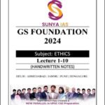 SUNYA IAS Ethics GS Foundation GS 4 Handwritten Class Notes (E)