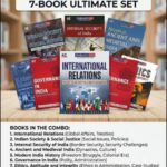 SRIRAM's IAS GS Mains 7 Books Combo Set | Complete General Studies Printed Notes | UPSC CSE & State PCS | English Medium