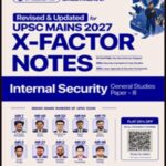 Civilsdaily X-Factor 2027 Internal Security Book | UPSC GS III Mains Notes