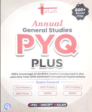 Tarkash BCW Annual General Studies Pyq Plus English