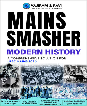 Vajiram and Ravi Modern History Mains Smasher English 2026