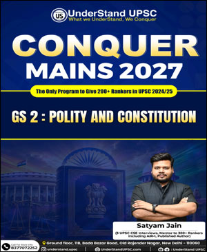 Understand UPSC CONQUER MAINS 2027 | GS Paper 2 Polity and Constitution | UPSC Mains Printed Notes (E)