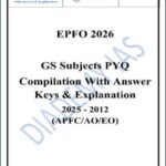 Diademy IAS UPSC EPFO GS Subjects PYQ Analysis Compilation with Answers 2026