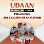 UDAAN RAS Wallah Art & Culture of Rajasthan Prelims 2026 Book