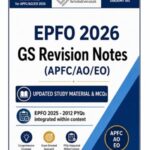 Diademy IAS EPFO 2026 GS Revision Notes for APFCAOEO UPSC EPFO